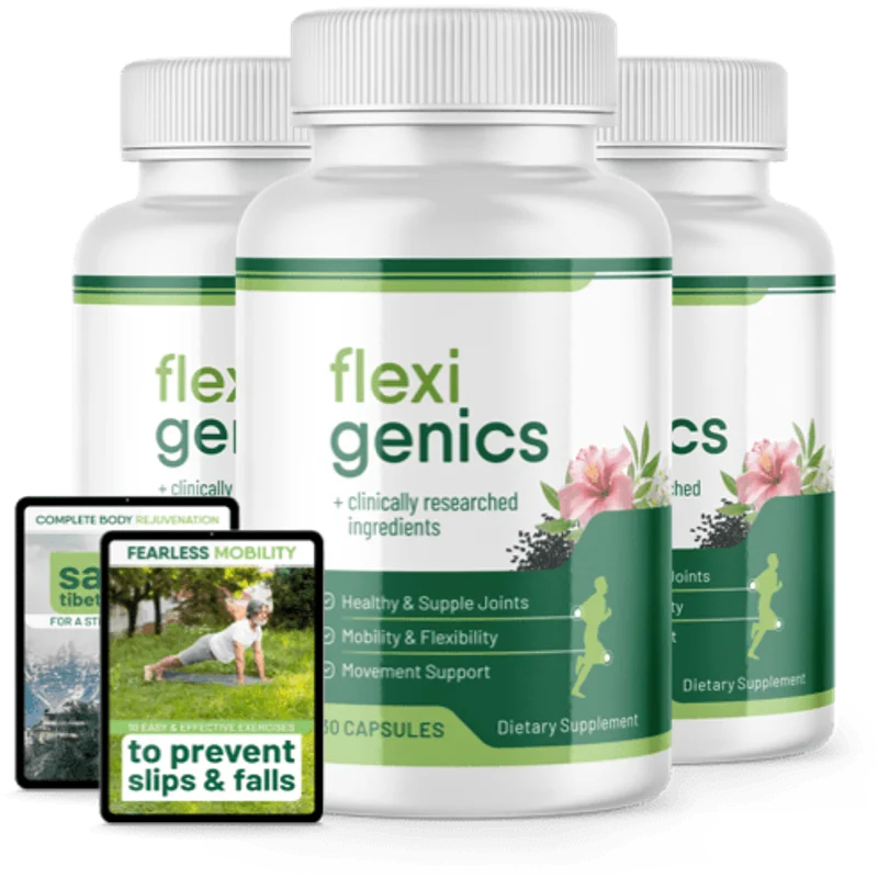 Flexigenics Joint & Mobility Support — 3 Bottle / 90 Day Pack